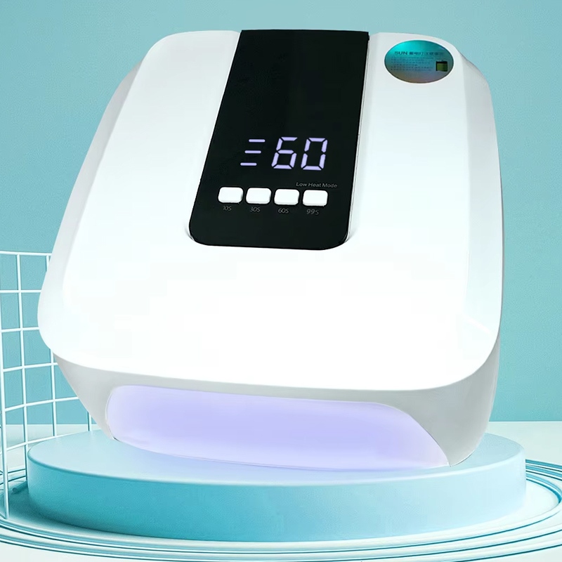Secador de uñas LED UV de alta potencia de 80 W con sensor inteligente