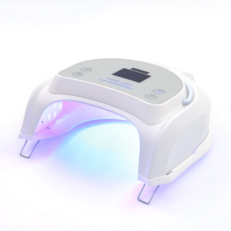 Máquina de terapia de luz de secado rápido UV para uñas, lámpara de terapia de luz para arte de uñas de alta potencia