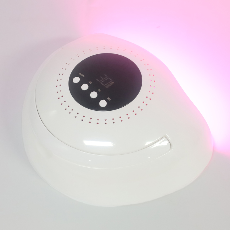 Lámpara de uñas de doble mano de gran capacidad