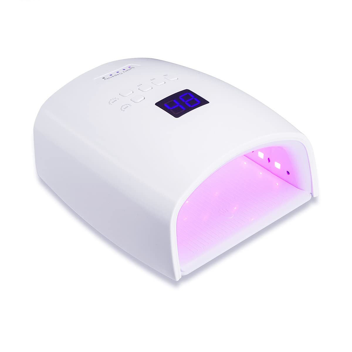 Lámpara LED para uñas que cura más rápido y manos más sanas