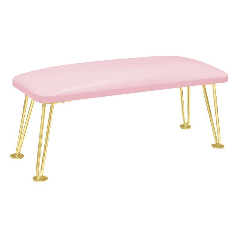 Almohada de mano grande para decoración de uñas de tela de microfibra