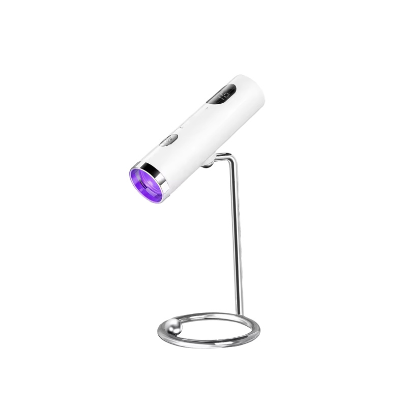 Mini lámpara de uñas giratoria con un dedo