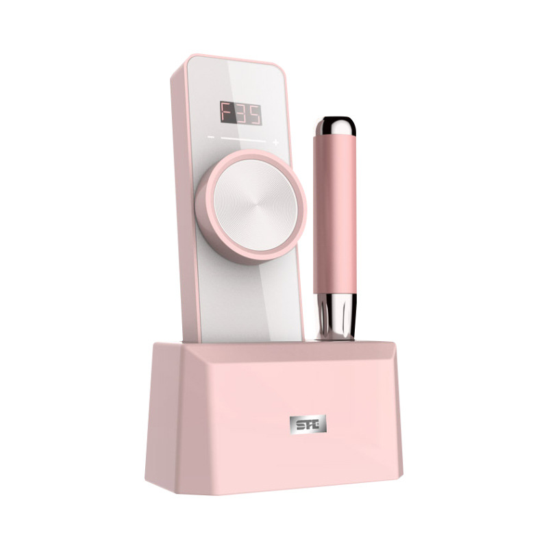 Taladro de uñas con base de carga.