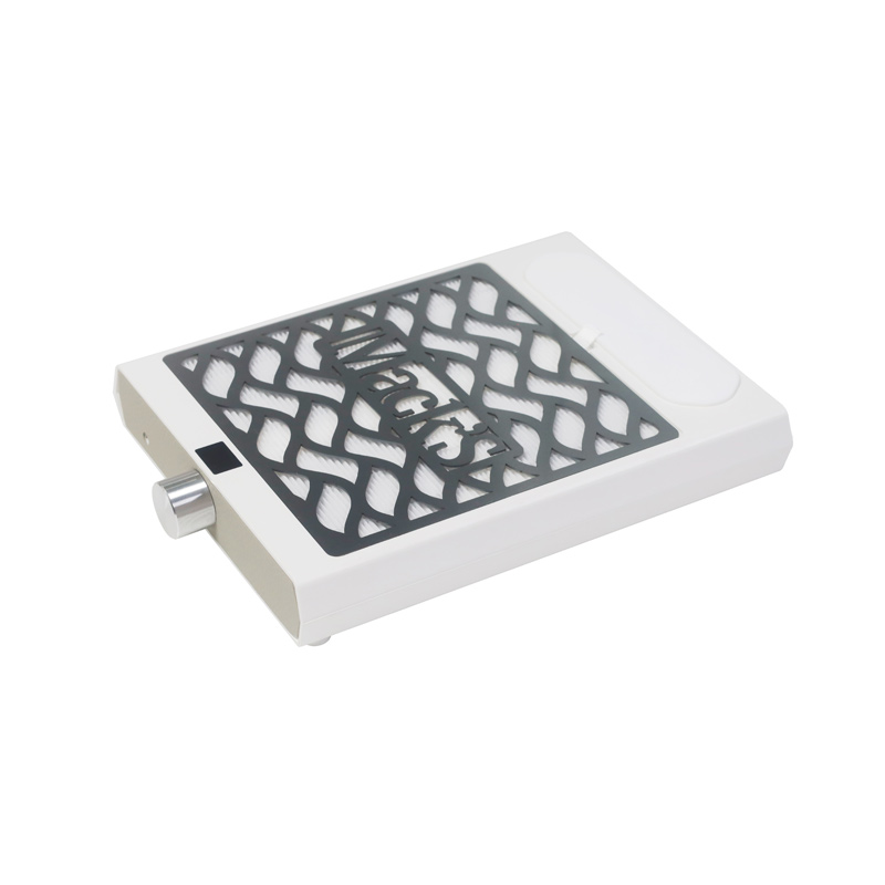 Colector de polvo de uñas con reposamanos