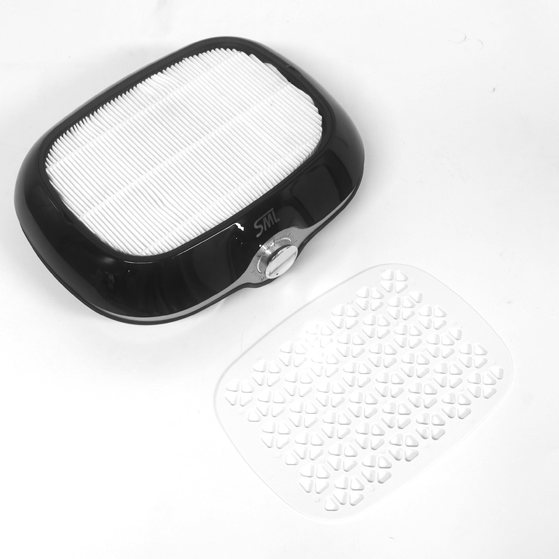 Colector de polvo de uñas con filtro reemplazable