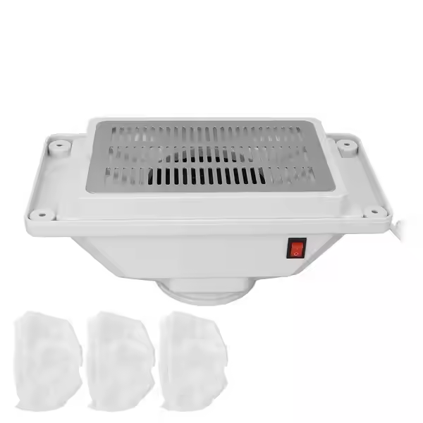 Ventilador recolector de polvo de uñas