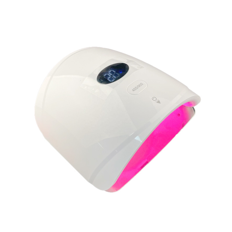 Lámpara UV para gel de uñas de secado rápido.